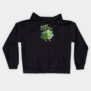 Guac Is Extra Kids Hoodie